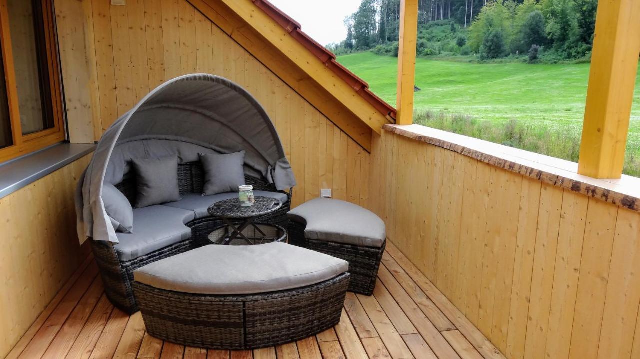 Waldblick Im Happy Allgaeu - Wohnung Mit Grosser Dachterrasse ลอยท์เคียร์ช อิม อัลล์กอย ภายนอก รูปภาพ